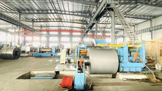 Máy cắt tấm kim loại 3 pha Tấm mạ kẽm 20m / phút
