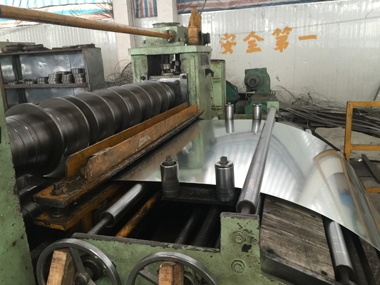 Đường rạch MAZS ( 0,2-1)x600 được sử dụng cho cuộn cán nguội，mạ kẽm, trang trí, rạch và thu hồi