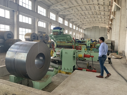 Đường rạch thép cuộn MA-(1~6) ×1600mm với cuộn dây 132KW tốc độ rạch tối đa 30T 60-100M/phút