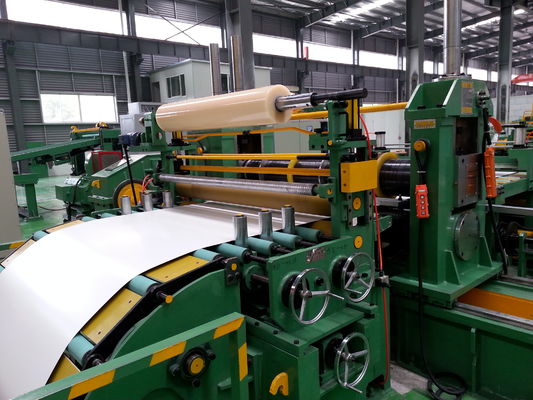 Máy cắt cuộn thép 1300mm, Dây chuyền rạch chính xác tốc độ cao