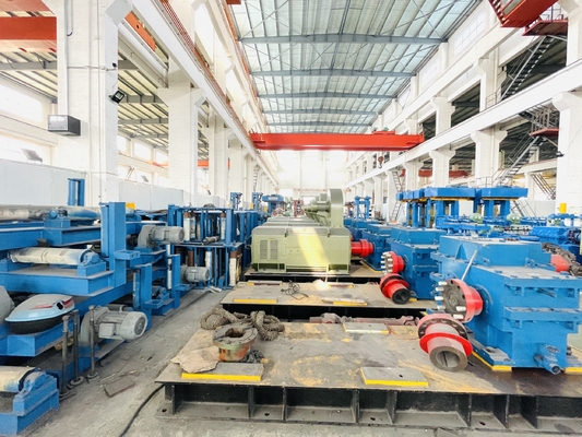 Máy cán nguội liên tục tốc độ cao với hệ thống điều khiển nhấn xuống hoàn toàn bằng cơ khí cho Q195