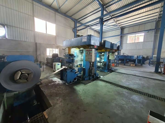 Chiều rộng cuộn dây 200mm Nhà máy cán nguội hai chân đế 150m / phút 4hi cho thép carbon