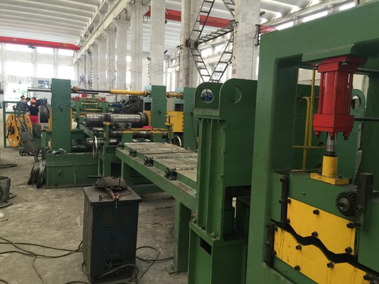 Đường rạch MAZS ( 0,2-1)x600 được sử dụng cho cuộn cán nguội，mạ kẽm, trang trí, rạch và thu hồi