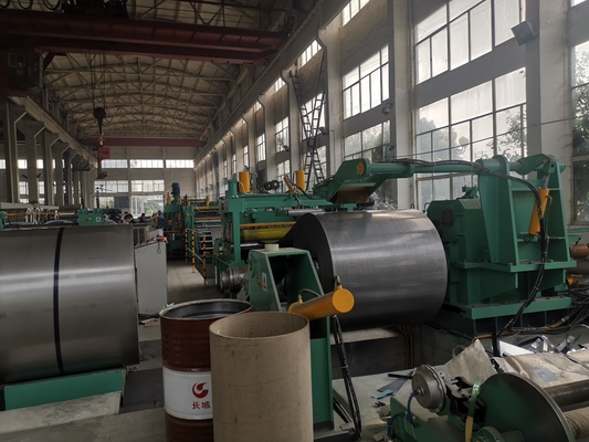 Dây chuyền sản xuất rạch cuộn thép tấm HR