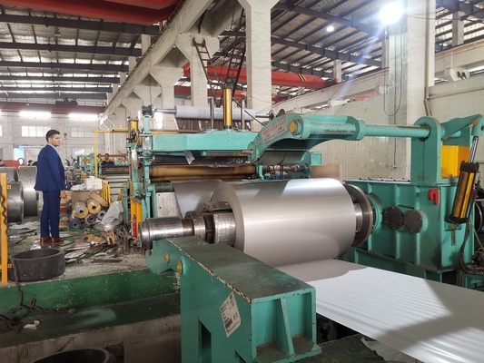Máy rạch dải thép 50-1500mm cho chiều rộng cuộn / chiều rộng cắt