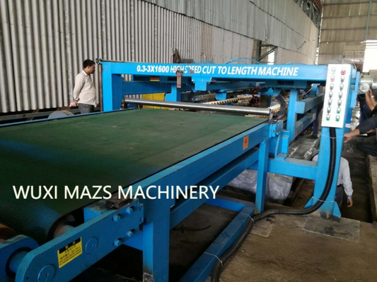 Tự động hóa cho Máy cắt tấm thép không gỉ –Theo chiều dài Dây chuyền có độ chính xác cao MA 3X1600mm