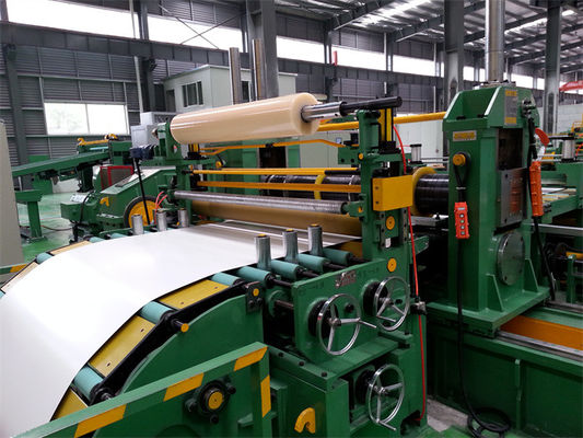Máy cắt cuộn thép GI PPGI, Dây chuyền rạch tốc độ cao 80m / phút