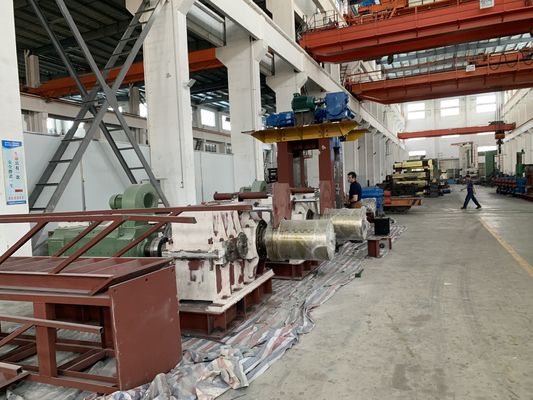 Nhà máy cán nguội theo tiêu chuẩn ISO 4 Hi với Hệ thống điều khiển nhấn xuống hoàn toàn bằng cơ khí