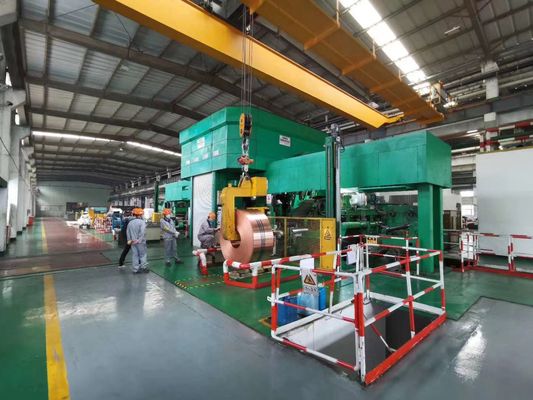 Dây chuyền cán nguội liên tục bốn chân đế 800mm tốc độ cao được sử dụng để chế tạo ống Q195, Q215, Q235