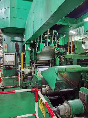 Ø205×750/Ø650×700 750mm Máy cán nguội đảo chiều 4 chiều cao với AGC được điều khiển bằng PLC cho máy cán nóng không tẩy