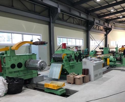 Máy rạch dải đồng tự động 90KW với bộ căng có thể điều chỉnh