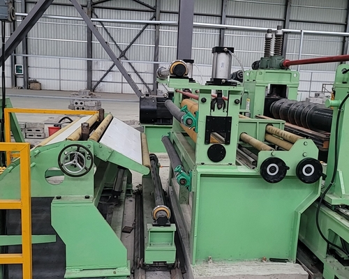 Máy rạch dải đồng tự động 90KW với bộ căng có thể điều chỉnh