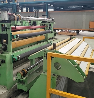 Máy cắt cuộn thép Q235 Máy xẻ rãnh có độ chính xác cao 380KW