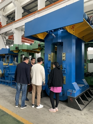Máy cán nguội tự động 4 Hi Steel 1.5mm Điều khiển điện Siemens